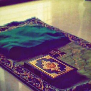 ''Sadece Namaz vakitlerini bekler
oldum.
Bu hayatta…''