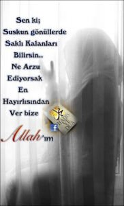 Sen ki; Suskun Gönüllerde Saklı Kalanları Bilirsin.. – Günün Cuma Duası 3