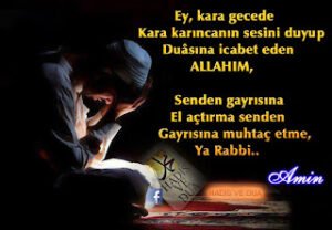 Senden gayrısına el açtırma senden gayrısına muhtaç etme, Ya Rabbi.. AMİN