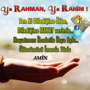 Hayatımızı İbadetle İhya Eyle..  Ölümümüzü İmanla Süsle ♥AMİN.♥