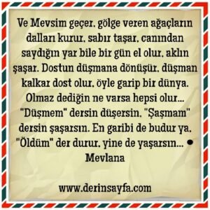 Öldüm der durur, yine de yaşarsın