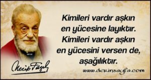 Kimileri vardır aşkın en yücesine layıktır.. Kimileri vardır aşkın en yücesini versen de aşağılıktır..