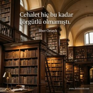 Cehalet hiç bu kadar örgütlü olmamıştı