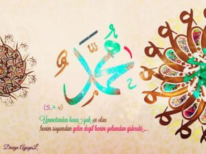 Tek özlemimiz ve ümidimiz Senin bu
hitabının muhatabı olabilmektir.