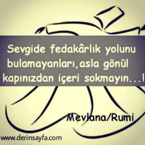 Sabır, yaranın içinde Yaradanı görebilmektir. . .