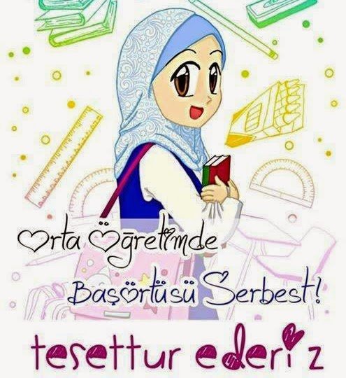 "Orta Öğretimde Başörtüsü Serbest, TESETTÜR EDERİZ :))"