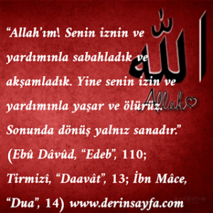 Peygamber efendimizin yaptığı Dualar ( Hadisler )